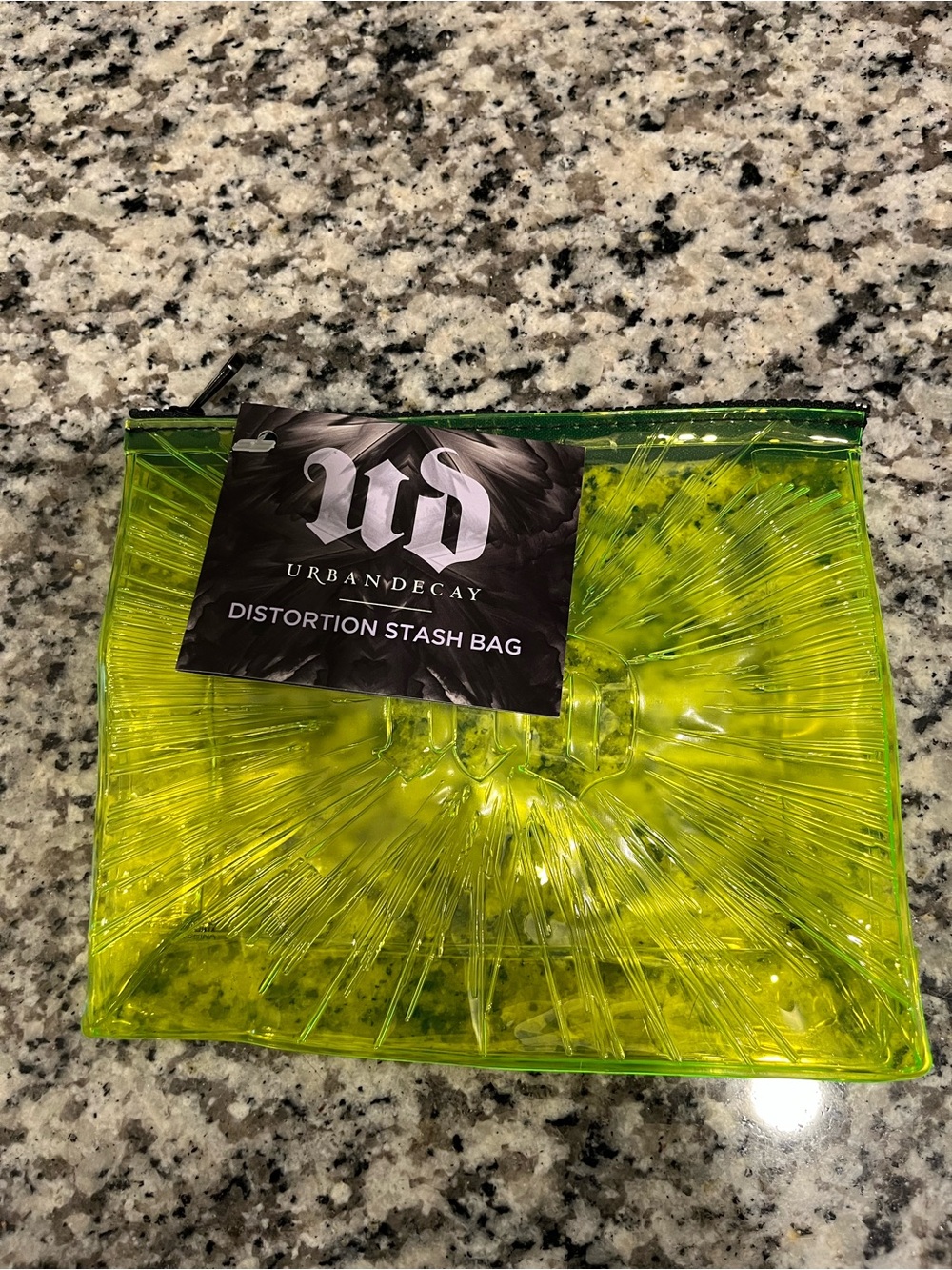 Urban Decay Neon Lime Distortion Stash Bag